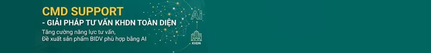 CMD Support — Tư vấn khách hàng doanh nghiệp BIDV
