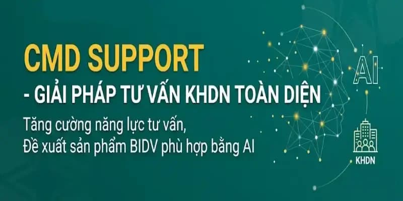 CMD Support — Tư vấn khách hàng doanh nghiệp BIDV